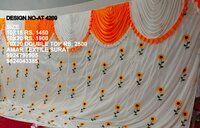 mandap sidewall parda