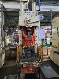 Used Wasino 75 Ton Cross Shaft Pneumatic Press