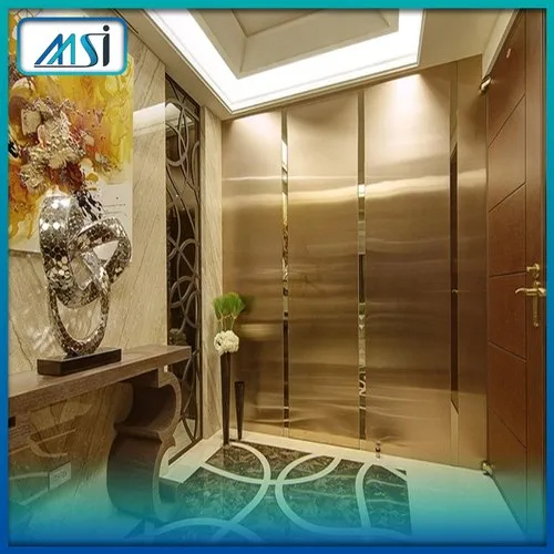 Stainless Steel Pvd Coated Antique Hairline Finish Sheet