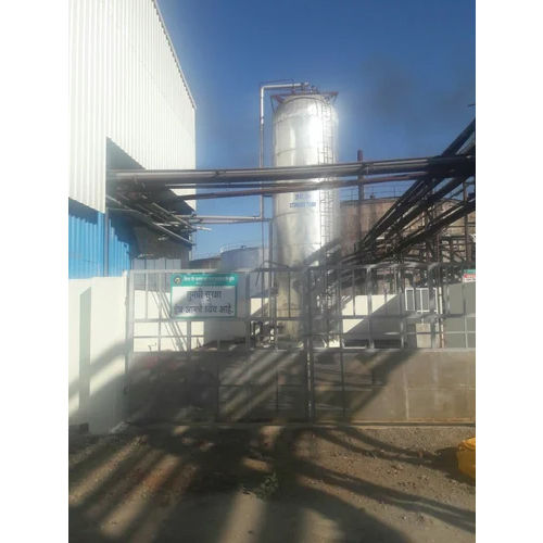 Vertical CO2 Storage Tank