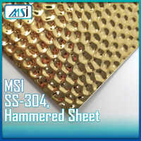 MSI SS-304 Hammered Gold Sheet