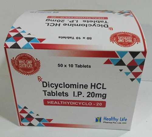 Dicyclomine HCL tablet 20mg