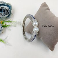 New Fashionable Pearl Designer American Diamond Bracelet