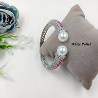 New Fashionable Pearl Designer American Diamond Bracelet