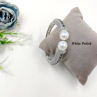 New Fashionable Pearl Designer American Diamond Bracelet