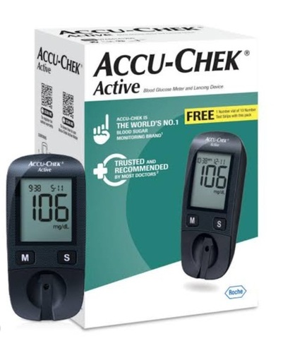 Accu-Chek Active Blood Glucose Meter - Feature: Good Quality
