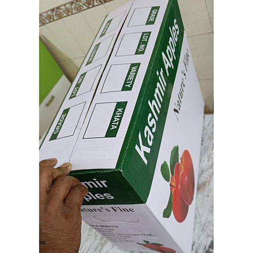 Kashmiri Apple Packaging Box
