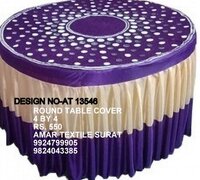 Banquet Round Table Cloth - Attributes: Washable
