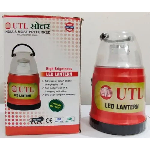 White Utl Led Lantern