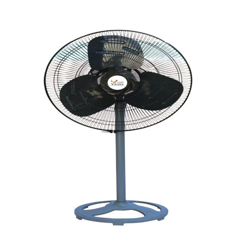 Black 22Inch Non Oscillating Pedestal Fan