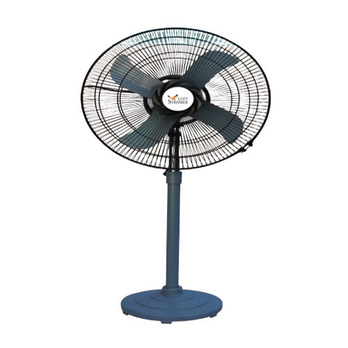 Black Osc 18 Inch Oscillating Pedestal Fan With Heavy Gear Box