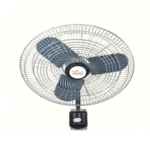 Luft Stromer Osc 24 inch Oscillating Wall Fan With Heavy Gear Box