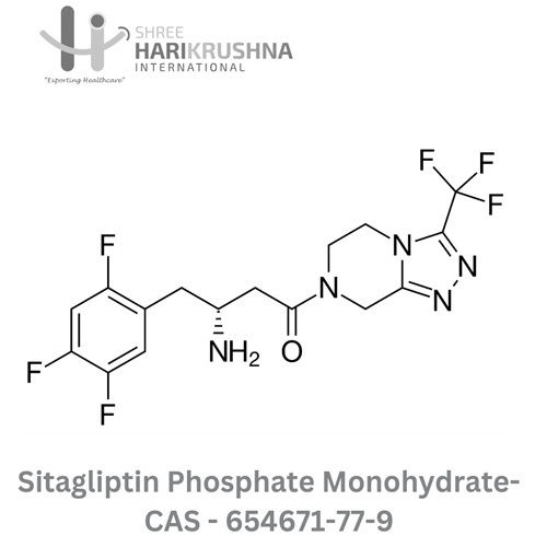 Sitagliptin Phosphate Ip-Bp-Usp Monohydrate - Color: White