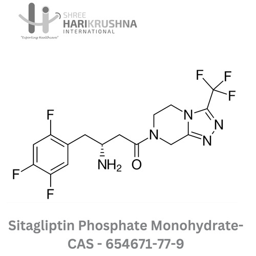 Sitagliptin Phosphate IP-BP-USP Monohydrate