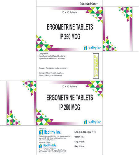 Ergometrine tablet 250mcg