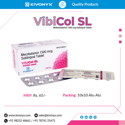 Mecobalamin 1500 mg Sublingual Tablet