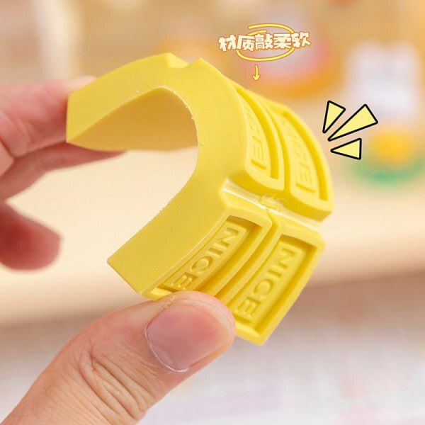 1 PC CREATIVE CHOCOLATE SHAPED ERASER
