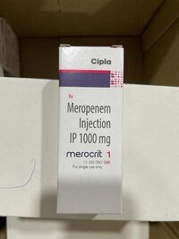 Merocrit 1gm Injection - Ingredients: Meropenem (1gm)