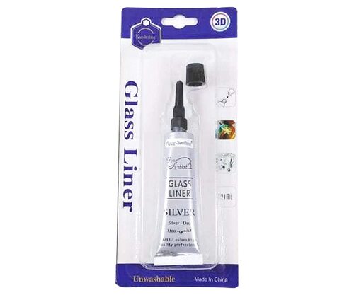 GLASS AND POT LINER COLOR TUBE (SILVER)