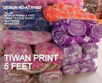 TAIWAN PRINTED FABRICS CLOTH