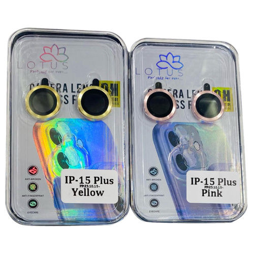 Metal Mobile Camera Lens Protector Body Material: Plastic