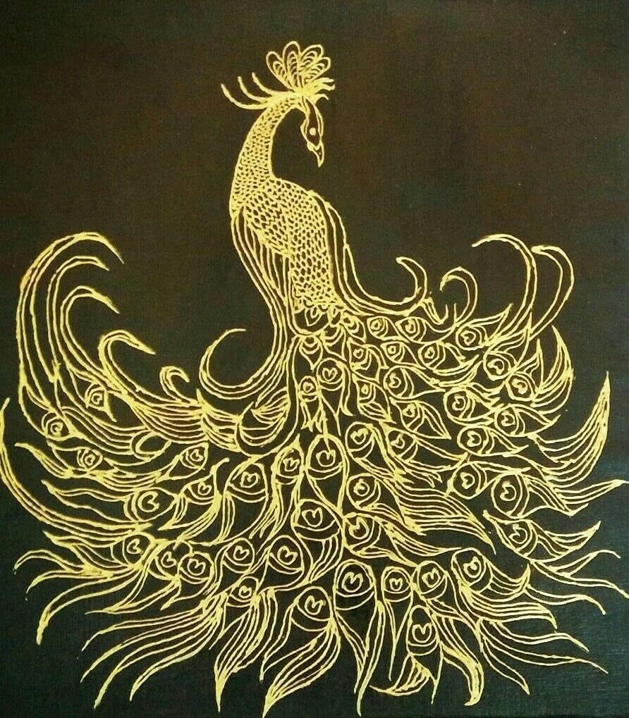 GLASS AND POT LINER COLOR TUBE (GOLDEN)