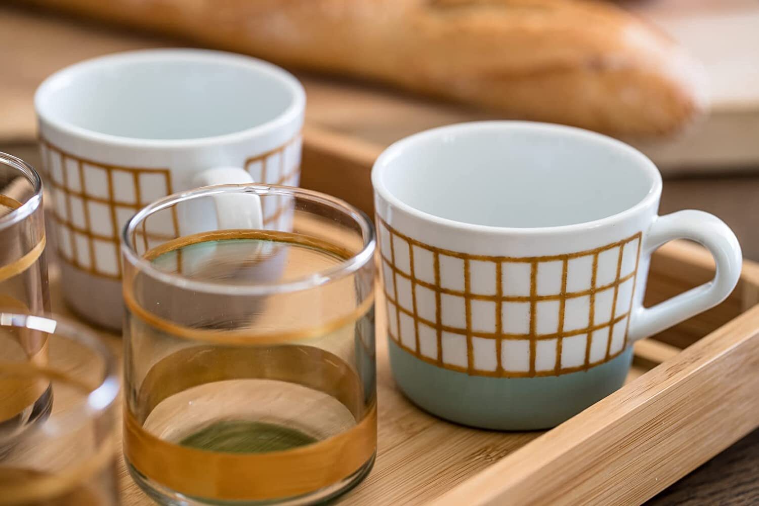 GLASS AND POT LINER COLOR TUBE (GOLDEN)