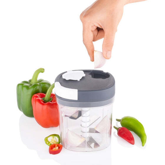 2 IN 1 HANDY CHOPPER AND SLICER USED WIDELY FOR CHOPPING