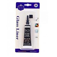Glass And Pot Liner Color Tube (black)