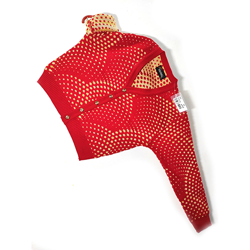 Ladies Red Woolen Blouse