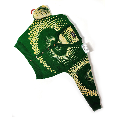 Ladies Green Woolen Blouse