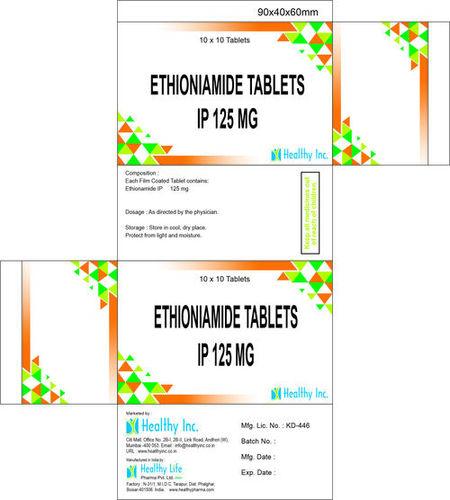 Ethionamide tablet 125mg