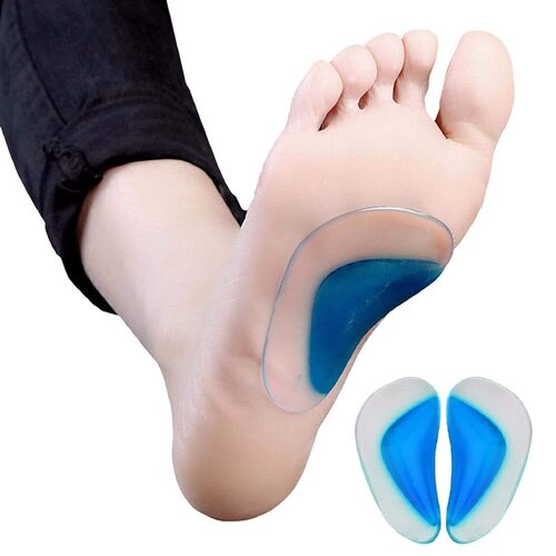 SILICONE ORTHOTIC FOOT INSOLES(1 PAIR)