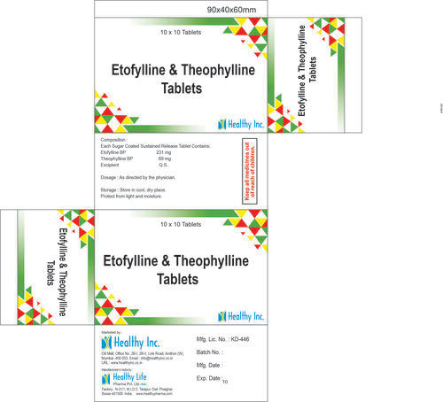 Etofylline + Theophylline tablets