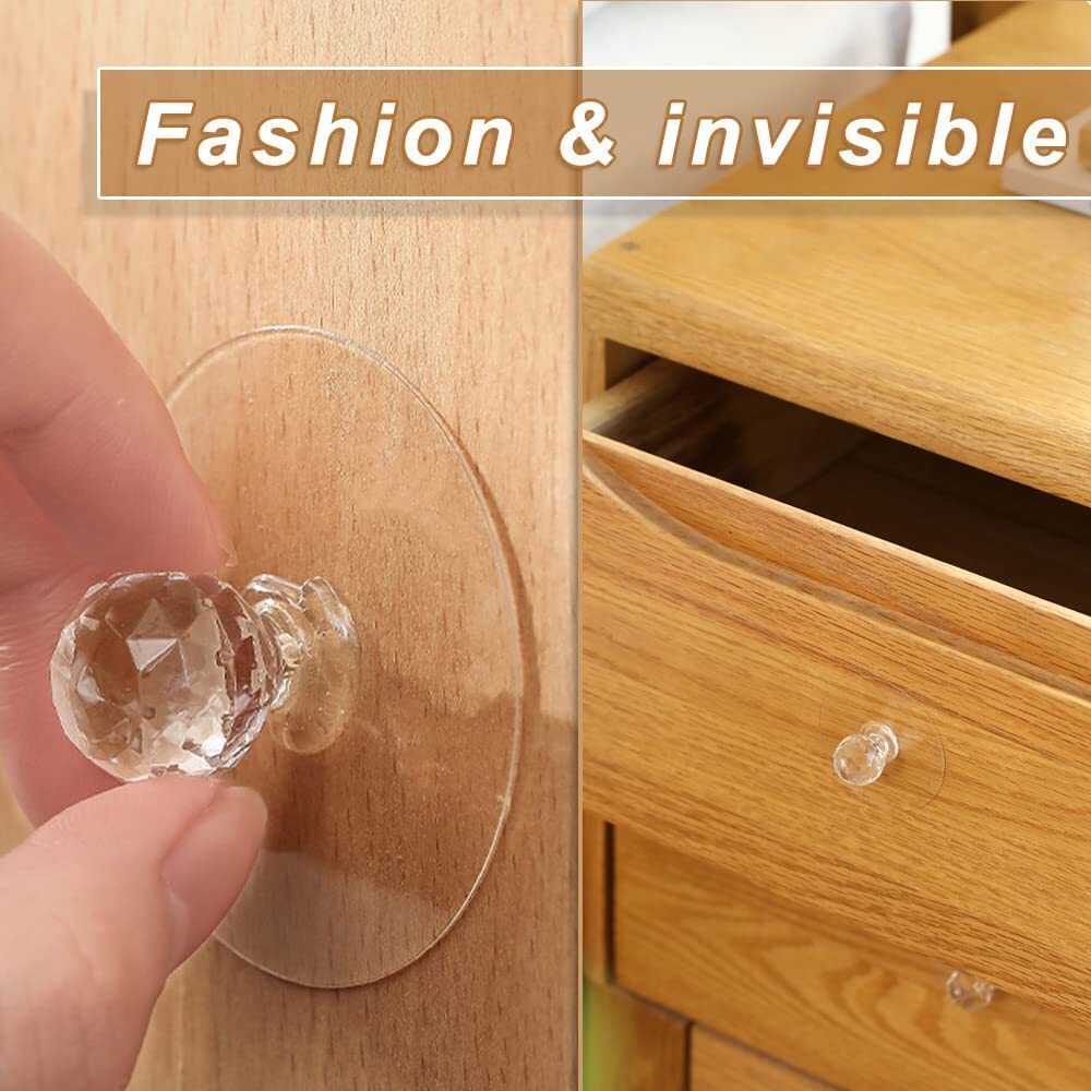 Transparent Adhesive Knob cover