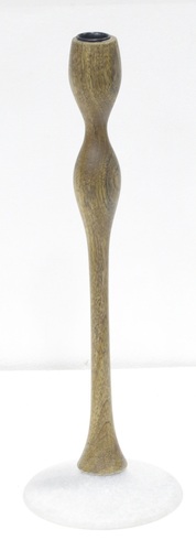 16 Inch Wooden Candle Stand