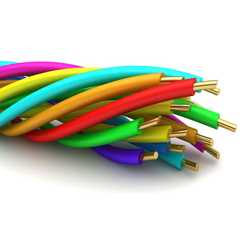 Multicolor Colorful Twisted Wire