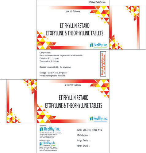 Etofylline 115mg + Theophylline 35 mg