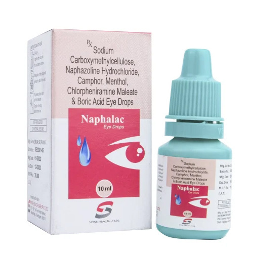 Naphazoline Phenylephrine CPM Menthol And Camphor Eye Drops