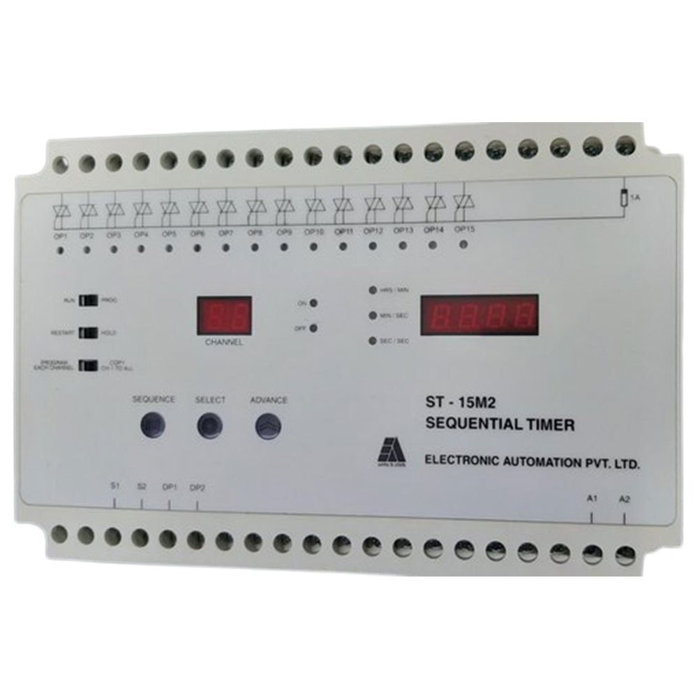 Digital Sequence Timer - Color: Grey