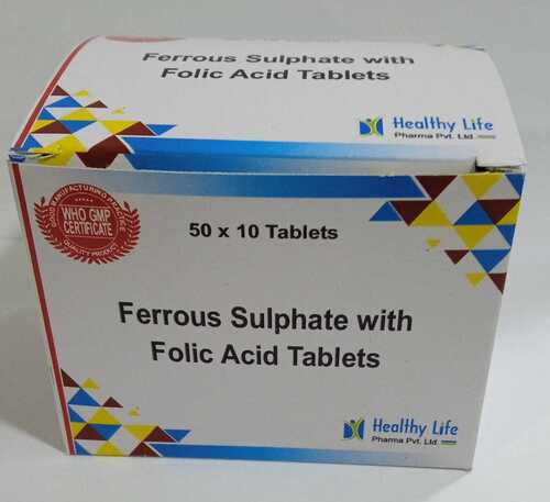 Ferrous Sulfate With Folic Acid Tablets