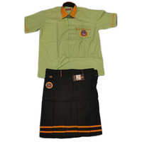 School Uniform - Cotton Fabric, Customized Sizes | Washable, Printed with School Emblem, Designed for High, Middle, and Primary School Students