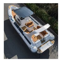 Liya 27 Feet Rigid Inflatable Boat For 12 Passengers Outboard Motor Boat - Capacity: 1700 Kg/hr