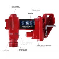 DC12V 24V 20GPM Gasoline Fuel Transfer Pump for Petrol Gasoline Diesel Kerosene with Nozzle