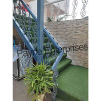 Grey Powder Coated Cast Iron Staircase