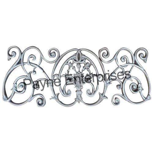 Silver Cast Iron Baluster