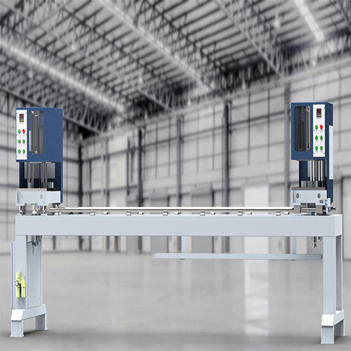 Upvc Window Making Machine - Color: Blue