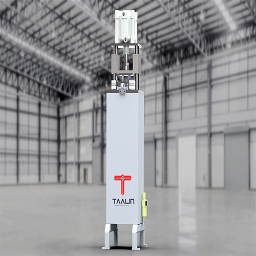 Aluminium Rotary punching machine with 4 Punch