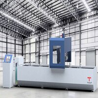 4 AXIS CNC ALUMINIUM PROFILE MACHINING CENTER WITH ATC