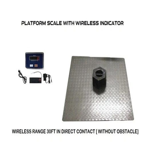 Platform Scale With Wireless Indicator 500 KG - 600X600